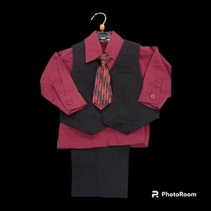 Baby Boy's 6Mth Pinstripe Holiday Suit